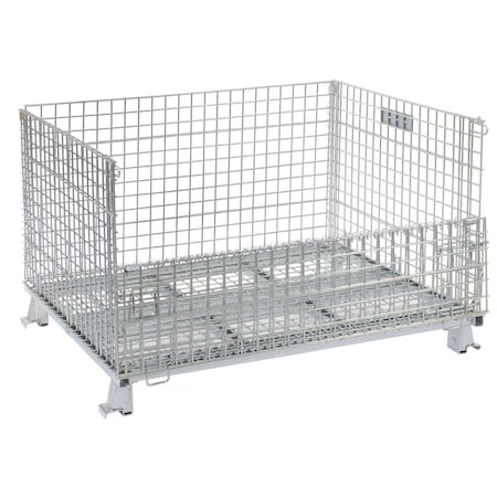 Nashville Wire Nashville Wire Folding Wire Container, 48x40x30-1/2, 3000-4000 Lb. Cap GC404824S4